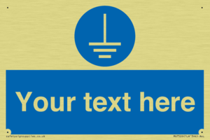 Custom Connect to Earth Sign